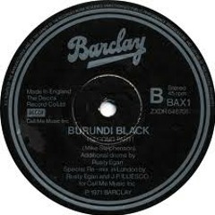 Burundi Black - Maxi Single Vinyl - Rusty Egan 1981