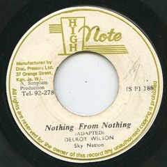 Delroy Wilson - Nothing From Nothing (1977)