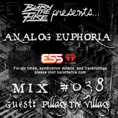 Burn The Fire Radio Show: Analog Euphoria #038 — ft. Pillage The Village