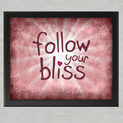 follow your bliss XI (inspired by falling snow ..)