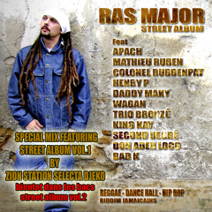 RAS MAJOR MEGAMIX FEATURING STREET ALBUM VOL1 BY ZION STATION DJEKO