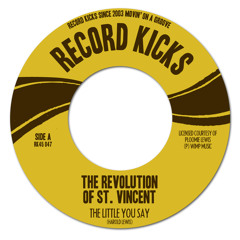 The Revolution Of St.Vincent - The Little You Say | HOLY GRAIL TROPICAL FUNK 45