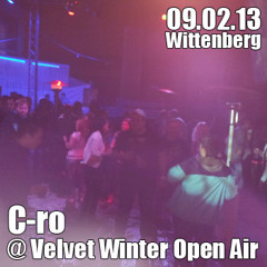 C-ro @ Velvet Winter Open Air Wittenberg 09.02.13