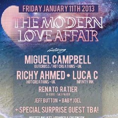 Richy Ahmed Live at Modern Love Affair at BPM festival 2013