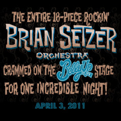 Brian Setzer - Hold Me, Hug Me, Rock Me (Live BellyUp)