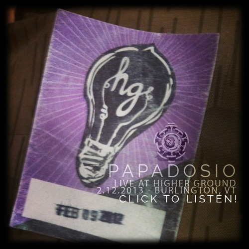 Paradigm Shift (2.10.2013 - Burlington, VT - Higher Ground)