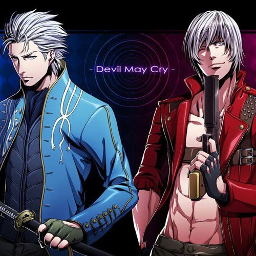 dante and vergil (devil may cry and 1 more) drawn by evanolge