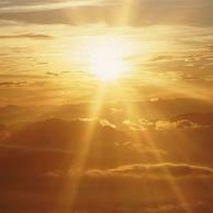 The roofless igloo against the sun