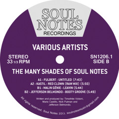 SN1206.1 - Various Artists - The Many Shades Of Soul Notes, Vol.1