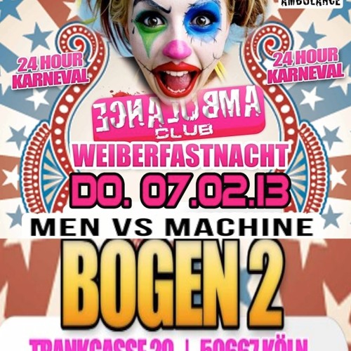 Men vs Machine @ Ambulance 07.02.2013