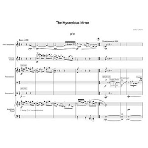 The Mysterious Mirror - Po (mixed chamber ensemble)