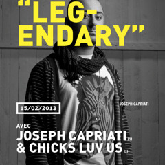 Chicks Luv Us, Legendary Party @ Spartacus Club with Joseph Capriati 15.02.13