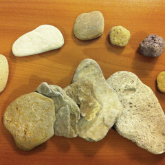 stones picked up in Teshima by 3 tape loops.