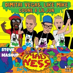 This is Joyenergizer Madness (Steve Mashup)  - Dimitri & like & Lil Jhon & Sander Van Dorn