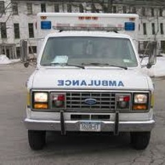 backwards backyard ambulance