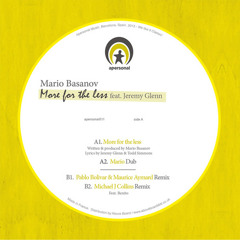 Mario Basanov - More for the Less feat. Jeremy Glenn (P.Bolivar & M.Aymard Remix)