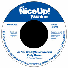 As You See It (Mr Benn remix) - Cutty Ranks