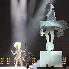 Lady Gaga - Telephone - Dance in The Dark - BRIT Awards 2010 - HQ