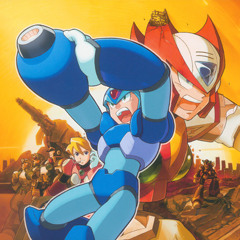 Megaman x5 X vs Zero Cover