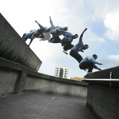 Trio parkour (2006) for two guitars and harp