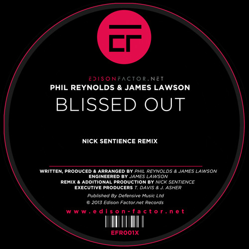 Phil Reynolds & James Lawson - Blissed Out (Nick Sentience Remix)