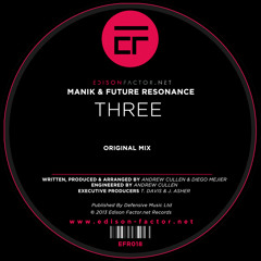 Manik & Future Resonance - Three (Original Mix)