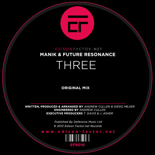 Manik & Future Resonance - Three (Original Mix)