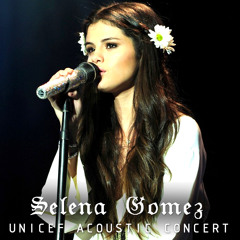 Selena Gomez - Cry Me a River (Cover Live Unicef Acoustic Concert)