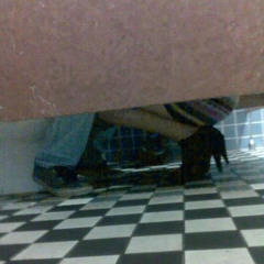 the subway cart is empty.