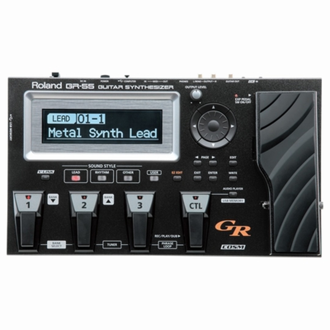 Stream Roland | Listen to GR-55 Guitar Synthesizer Sound Preview