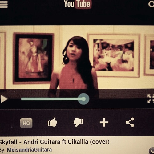 Skyfall ( Adele ) - Cikallia & Andri Guitara