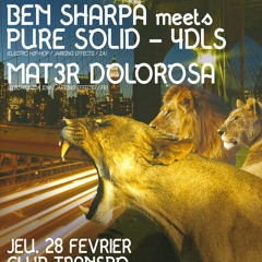28 février 2013 @ Lyon : Brain Damage & Sir Jean + Ben Sharpa & Pure Solid + Mat3r Dolorosa