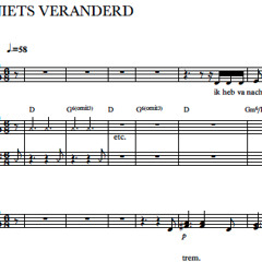 Niets Veranderd - Schoolassignment (Co-op)