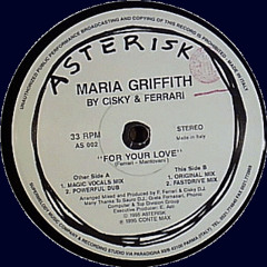 Maria Griffith - For your love - Cisky powerful dub