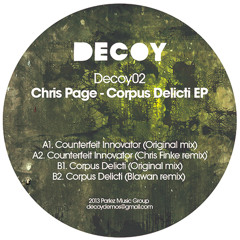 Chris Page - Corpus Delicti (Blawan remix)