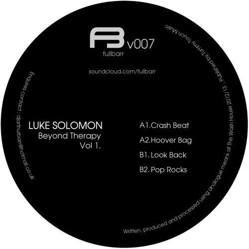 12" 007- Luke Solomon - Beyond Therapy Vol 1