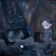 Little Girl, White Flower