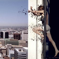 Jumping through glass. (trapstep)