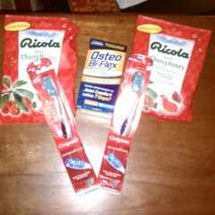 Toothbrush & Coughdrops