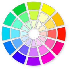 Pantone 375 PC - Chromatic Wheel