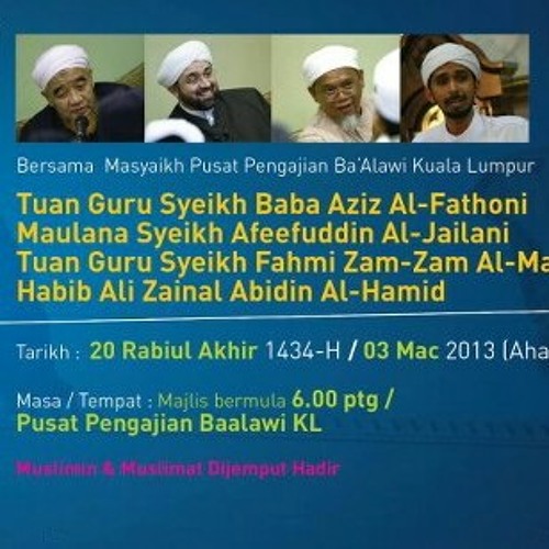Qasidah Muhammadiyahh @AlbaaLawie, KL <3