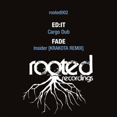 Ed:it - Cargo Dub (Rooted Recordings) Out now 12" vinyl & Digital