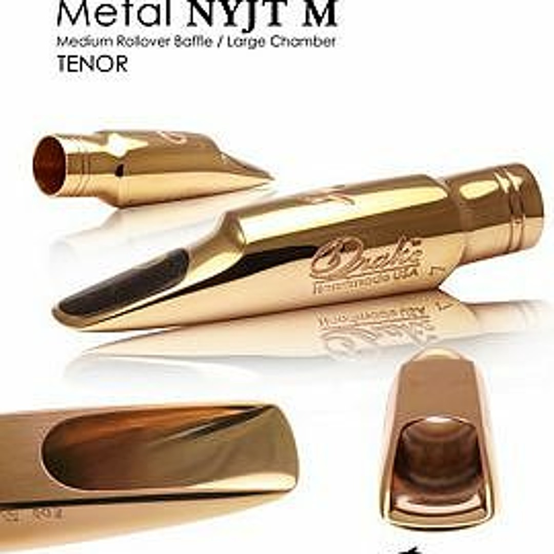 drake nyjt M　8 Stream Drake #8 Tenor Sax NYJT Metal Mouthpiece by DawkesMusic