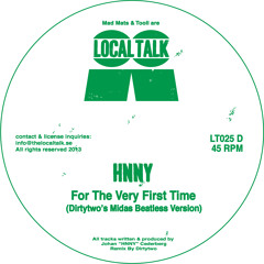 HNNY - For The Very First Time (Dirtytwo's Midas Beatless Version) (LT025, Digital Bonus)