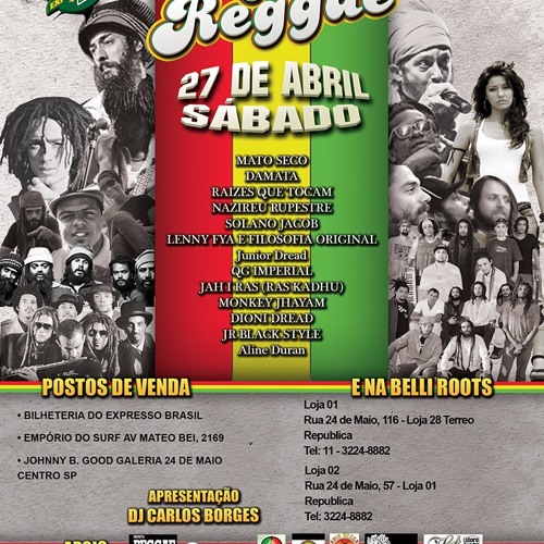 Stream PROGRAMA REGGAE BRASIL ON LINE - MELHORES REGGAE 2012 By.