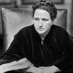 Gertrude Stein reads "A Valentine to Sherwood Anderson" (1922)
