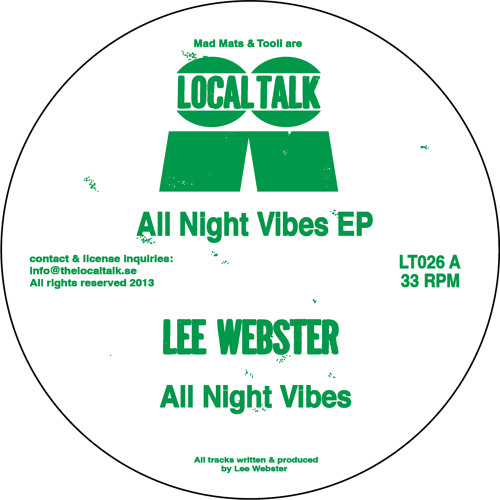 Lee Webster - All Night Vibes (LT026, Side B2)