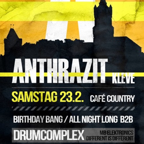 Drumcomplex & Alexander Machts @ Anthrazit B-Day Bang 24.02.2013 - Part2