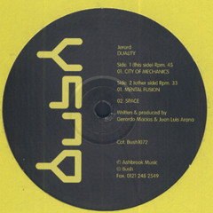 Bush 1072 - Duality EP - Track A1 - City of Mechanics (1999)