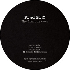 SNBLCK001 - Prad Bitt - The Fight Is Over EP incl. Brendon Moeller & Salz Remixes - vinyl only